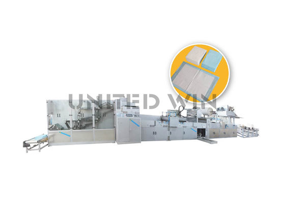 Pet Under Pad Making Machine Automatic Bed Mattress Production Line 55kw