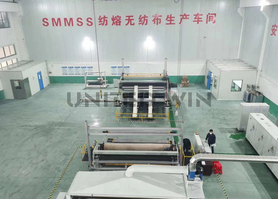 SMMSS Cloth PP Spunmelt Nonwoven Machine Spinneret For Protective Clothing
