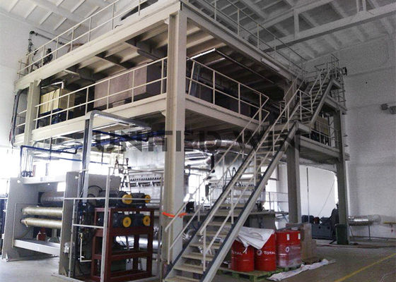 9000T SSMS Non Woven Diaper Manufacturing Equipment Melt Blown Extrusion Machine Line