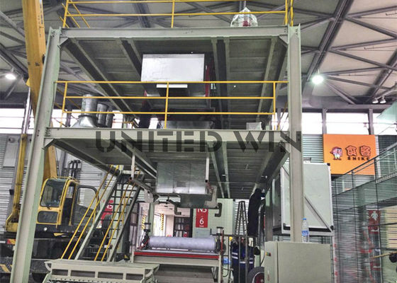 9000T SSMS Non Woven Diaper Manufacturing Equipment Melt Blown Extrusion Machine Line