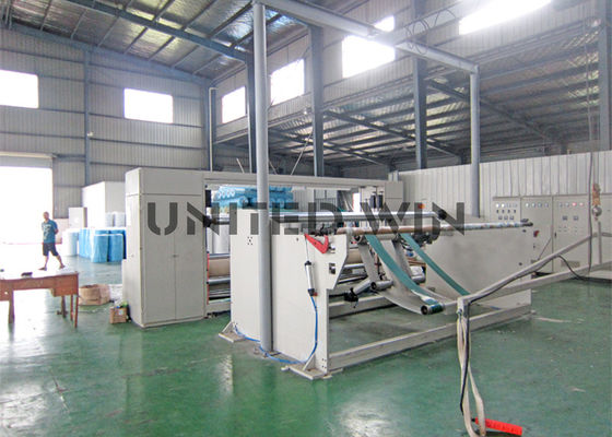 Βοηθητικός εξοπλισμός PP Non Woven Fabric Slitting Rewinding Machine